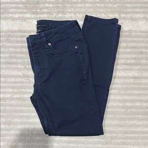 Navy colored jeggings/uniform pants from Aeropostale size 000 short!